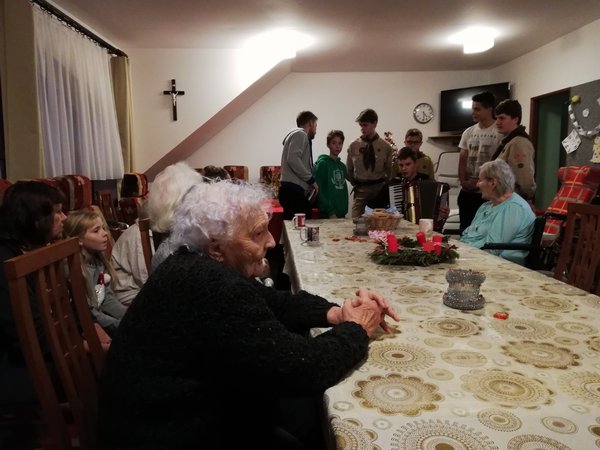 Navštívili nás skauti 16.12