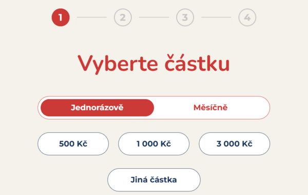 Vyberte částku